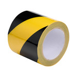 imagen de Brady Amarillo, Negro Cinta para marcado de piso - 4 pulg. Anchura x 108 pies Longitud - 0.0055 pulg. Espesor - 67246