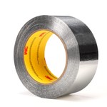 imagen de 3M 34383 Silver Aluminum Tape - 2 in Width x 60 yd Length - 4.5 mil Total Thickness - 65856