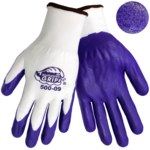 imagen de Global Glove Tsunami Grip 500 White 9 Nylon Work Gloves - Nitrile Coating - 500/9