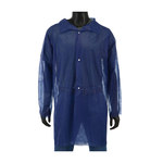 imagen de West Chester Protective Gear 3511B Blue Medium Polypropylene Lab Coat - 662909-54533