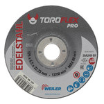 imagen de Weiler Tiger Aluminum Grinding Wheel 58230 - 6 in - A/O Aluminum Oxide AO - 24 - R