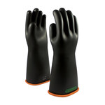 imagen de PIP Novax 155-3-16 Black/Orange 8.5 Rubber Work Gloves - 16 in Length - Smooth Finish - 155-3-16/8.5