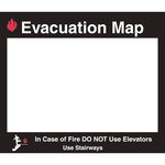 imagen de Brady Acrílico Soporte de mapa de evacuación Negro/Rojo/Transparente - 15 pulg. Longitud x 17.5 pulg. Ancho x 15 pulg. Altura - 102852
