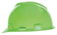 imagen de MSA V-Gard Hard Hat 815565 - Bright Lime Green - 00563