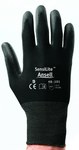 imagen de Ansell HyFlex 48-101 Black 10 Knit Work Gloves - Polyurethane Palm Coating - 103493
