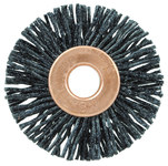 imagen de Weiler Bore-Rx 17551 Wheel Brush - 1 1/4 in Dia - Crimped Round Nylon Bristle