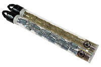 imagen de Coilhose Juego de acopladores/conectores de 6 puntos 14X-1401-T2 - Latón/acero plateado - 92923