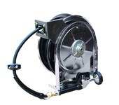 imagen de Reelcraft Industries Stainless 5000 Series Hose Reel - 35 ft Hose Included - Spring Drive - 5635 OLSSW5