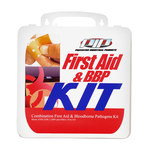 imagen de PIP White First Aid and Bloodborne Pathogen Kit - Plastic Case Construction - 616314-64569