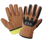 imagen de Global Glove CIA3800 Marrón Grande Cuero Guantes resistentes a cortes - CIA3800 LG