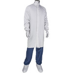 imagen de PIP Uniform Technology Cleanroom Frock Disctek 2.5 CFRZC-89WH-M - Size Medium - White - 56602
