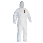 imagen de Ansell Kleenguard Overoles desechables para trabajo y uso general A10 12230 - tamaño 4XG - Blanco