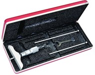 imagen de Starrett Medidor de profundidad micrométrico - longitud de 75mm - diámetro de 4mm - 445MAZ-75RL