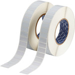 imagen de Brady 150850 Rollo de etiquetas troqueladas para impresoras - 1 pulg. x 0.5 pulg. - Poliimida - Blanco - B-777