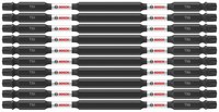 imagen de Bosch Impact Tough T30 Torx Juego de puntas dobles ITDET306B - Acero De Aleación - 6 pulg. Longitud - 48473