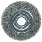 imagen de Weiler 06170 Wheel Brush - 10 in Dia - Crimped Steel Bristle