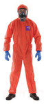 imagen de Ansell Microchem AlphaTec Chemical-Resistant Coverall 68-1500 WR15-B-92-196-04 - Size Large - Red - 19555