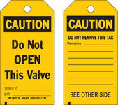 imagen de Brady 86545 Negro sobre amarillo Poliéster Etiqueta de seguridad del equipo - Ancho 3 pulg. - Altura 5 3/4 pulg. - B-851