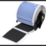 imagen de Brady PermaSleeve M6-1000-175-342-BK Etiquetas termorretráctiles para cables y alambres - 1.75 pulg. x 1.667 pulg - Negro - B-342