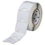 imagen de Brady THTEP181-593-.25 Rollo de etiquetas troqueladas para impresoras - 2.41 pulg. x 2 pulg. - Poliéster - Blanco - B-593