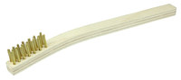 imagen de Weiler Brass Hand Wire Brush - 0.5 in Width x 7.5 in Length - 0.006 in Bristle Diameter - Trade Name: - 44189