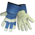 imagen de Global Glove 2900KW Azul/Blanco/Amarillo Grande Cuero Piel de cerdo Guantes para condiciones frías - Insulación Cold Keep - 2900kw lg