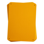 imagen de Brady B-555 Aluminio Rectángulo Señalamiento en color amarillo Amarillo - 10.375 pulg. Ancho x 7.625 pulg. Altura - 13633