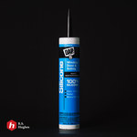 imagen de Dap Sellador de silicona Negro Pasta 10.1 fl oz Cartucho - 08642