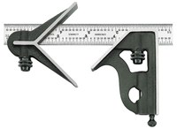 imagen de Starrett Hierro fundido Plaza combinada - longitud de 6 pulg. - C11HC-6-4R
