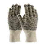 imagen de PIP PIP 36-110PDD Natural XL Cotton/Polyester General Purpose Gloves - PVC Double Sided Coating - 36-110PDD/XL