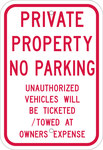imagen de Brady B-959 Aluminio Rectángulo Cartel de información, restricción y permiso de estacionamiento Blanco - 12 pulg. Ancho x 18 pulg. Altura - 80077