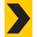 imagen de Brady B-959 Aluminio Rectángulo Carteles de alto, control de tráfico y pancartas Amarillo - 18 pulg. Ancho x 24 pulg. Altura - 113291