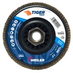 imagen de Weiler Tiger Recortada Tipo 29 - Zirconia - 4 1/2 pulg. - 120 - Fina - 50009