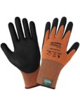 imagen de Global Glove Samurai Glove Naranja de alta vis. Grande Tuffalene Platino UHMWPE Tuffalene Platino UHMWPE Guantes resistentes a cortes - cr815d lg