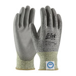 imagen de PIP G-Tek 3GX 19-D320 Salt & Pepper/Gray X-Small Cut-Resistant Glove - ANSI A3 Cut Resistance - Polyurethane Palm & Fingers Coating - 8.7 in Length - 19-D327/XS