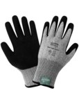 imagen de Global Glove Samurai Tuffalene CR913MF Sal y Pimienta/Negro Grande Polietileno Guantes resistentes a cortes - cr913mf lg