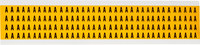 imagen de Brady 1500-A Etiqueta en forma de letra - A - Negro sobre amarillo - 1/4 pulg. x 3/8 pulg. - B-946