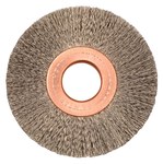 imagen de Weiler 15443 Wheel Brush - 2 in Dia - Crimped Steel Bristle