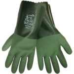 imagen de Global Glove FrogWear 282 Verde Grande Nitrilo Guantes de trabajo - acabado Áspero - 282 lg