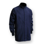 imagen de Chicago Protective Apparel Chaqueta de protección contra relámpago de arco eléctrico SWJ-12 LG - tamaño Grande - 12 cal/cm² - Azul - swj-12 lg