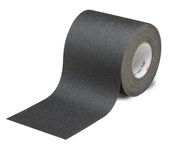imagen de AbilityOne Skilcraft Negro Cinta antideslizante - 6 pulg. Anchura x 60 pies Longitud - Un solo lado Adhesiva - 1007
