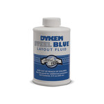 imagen de Dykem Steel Blue Layout Fluid - 8 oz Brush-In-Cap Bottle - 80400