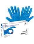 imagen de Global Glove Azul Pequeño TPE Guantes desechables - Grado Industrial - acabado Liso - Longitud 10 pulg. - 8100336-29352