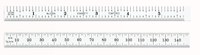 imagen de Starrett Acero totalmente flexible Regla de acero totalmente flexible - longitud de 5-3/4 pulg. (150mm) - ancho de 12mm - espesor de 0.4 mm - C334-150