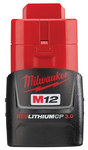 imagen de Milwaukee M12 CP3.0 Plástico Batería - 48-11-2430