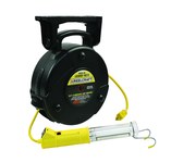 imagen de Reelcraft Industries LG Series Cord Reel - 50 ft Cable Included - Spring Drive - 10 Amps - 120V - Fluorescent Light - 16 AWG - LG3050 163 8