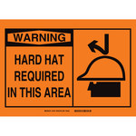 imagen de Brady Rectángulo Cartel de PPE Naranja - 46745
