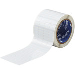 imagen de Brady THT-1-797-10 Etiqueta de circuito impreso troquelada - 0.75 pulg. x 0.25 pulg. - Poliimida - Blanco - B-797