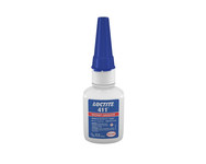 imagen de Loctite 411 Adhesivo de cianoacrilato Transparente Gel 20 g Botella - 41145 - Conocido anteriormente como Loctite 411 Prism