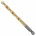 imagen de Bosch Impact Tough Broca - Longitud Total 4 pulg. - Recubrimiento de nitruro de titanio - TI4143IM